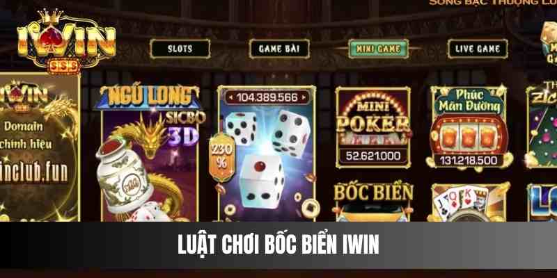 Luật chơi Bốc Biển IWIN
