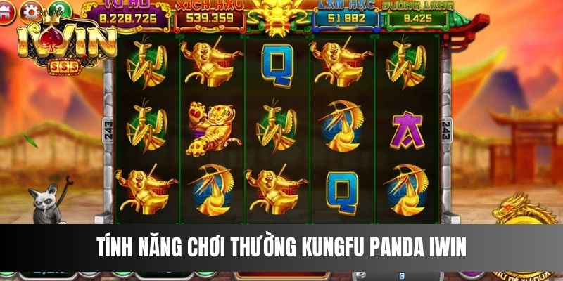 Tính năng chơi thường Kungfu Panda IWIN